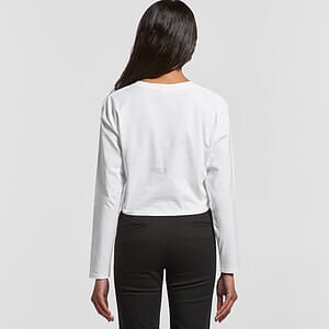 Wo's Crop L/S Tee | 4058