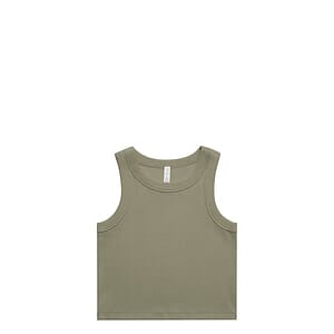 Wo's Organic Rib Crop Tank | 4064G
