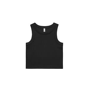 Wo's Organic Rib Crop Tank | 4064G