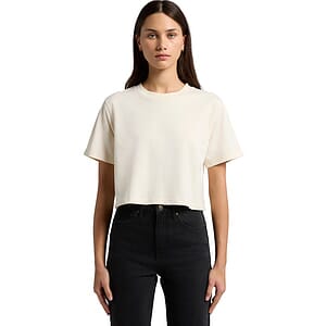 Wo's Classic Crop Tee | 4072