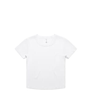 Wo's Organic Rib Baby Tee | 4074