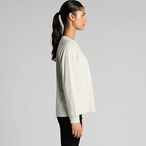 Wo's Heavy Faded L/S Tee | 4083