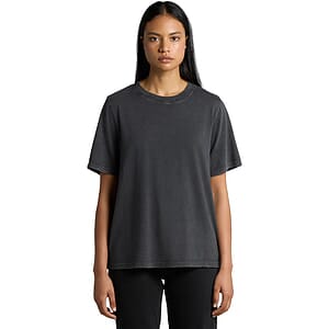 Wo's Stone Wash Heavy Tee | 4085