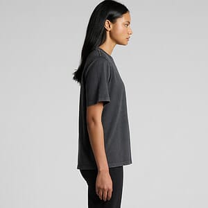 Wo's Stone Wash Heavy Tee | 4085