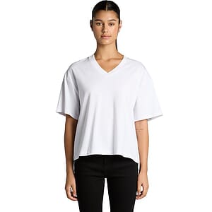 Wo's Martina V Neck Tee | 4095