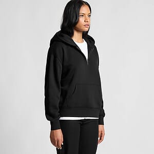 Wo's Relax Half Zip Hood | 4164