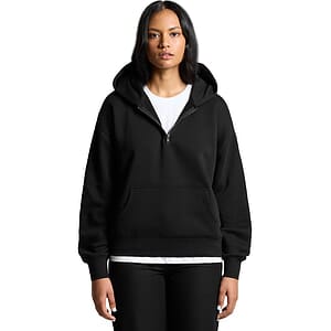 Wo's Relax Half Zip Hood | 4164