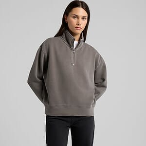 Wo's Relax Faded Half Zip | 4167