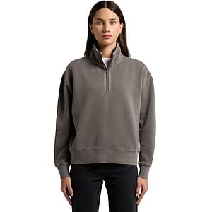 Wo's Relax Faded Half Zip | 4167