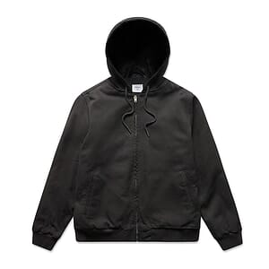 Canvas Bomber Hood Jacket | 5532