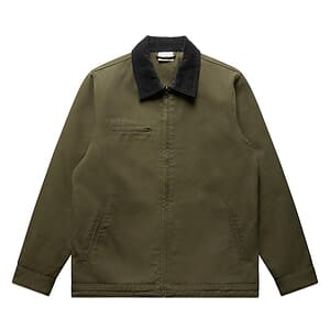 Canvas Cord Collar Jacket | 5533