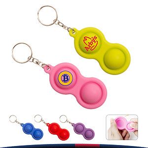 Banci Push Pop Bubble Keychain