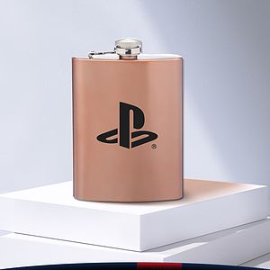 8 oz. Copper Coated Hip Flasks
