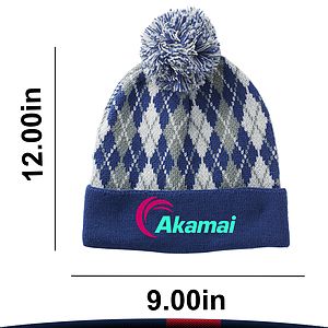 Raouy Knitted Pompom Beanies