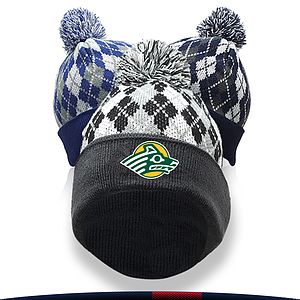 Raouy Knitted Pompom Beanies