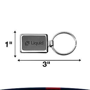 Essy Square Keychain