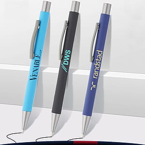 Rubber Coated Metal Pen