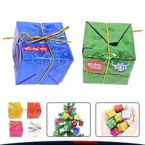 Christmas Square Gift Ornament
