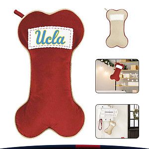 Dog Bone Christmas Gift Pouch