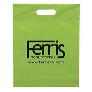 Die Cut Handle Bag - 12W x 15H x 3 - Flexo Ink Print