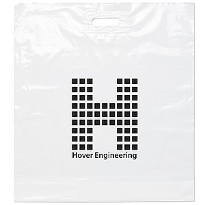 Die Cut Handle Bag - 22W x 24H x 5 - Flexo Ink Print