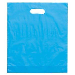 Rose™ - Frosted Brite Die Cut Handle - Flexo Ink Print