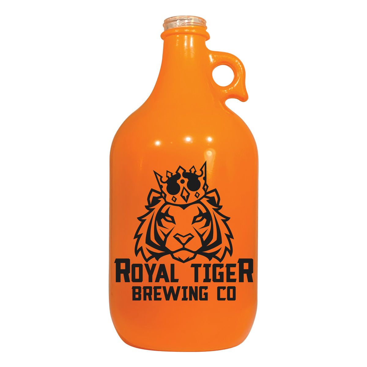 64 oz. orange growler Brandextenders