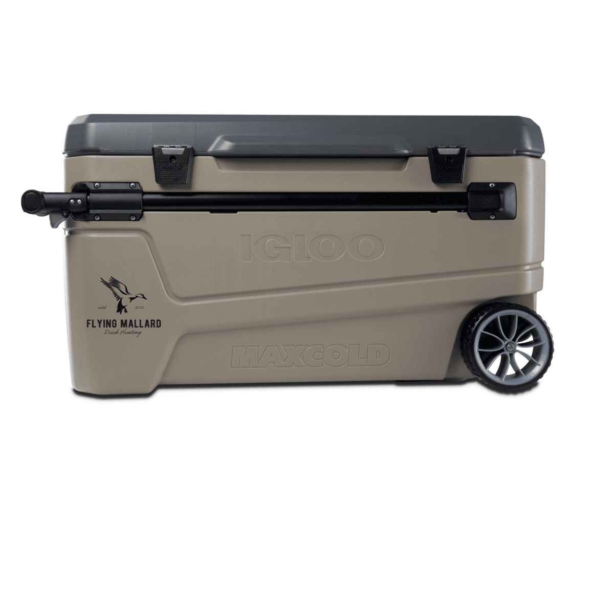 IGLOO SPORTSMAN SUNSET GLIDE 110 QT COOLER (Sandstone/Carbonite)