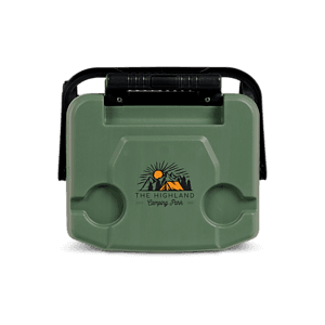 IGLOO ECOCOOL LATITUDE 16 QT ROLLER BLANK* COOLER (Vintage Green)