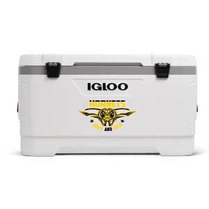 IGLOO LATITUDE MARINE ULTRA 100 QT COOLER (White/Moonscape Gray)