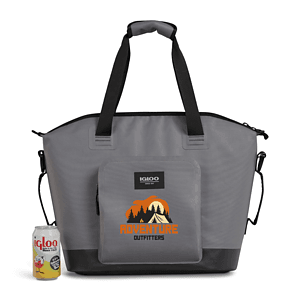 IglooTrailmate 24-Can Tote Softside Cooler Bag (Carbonite)