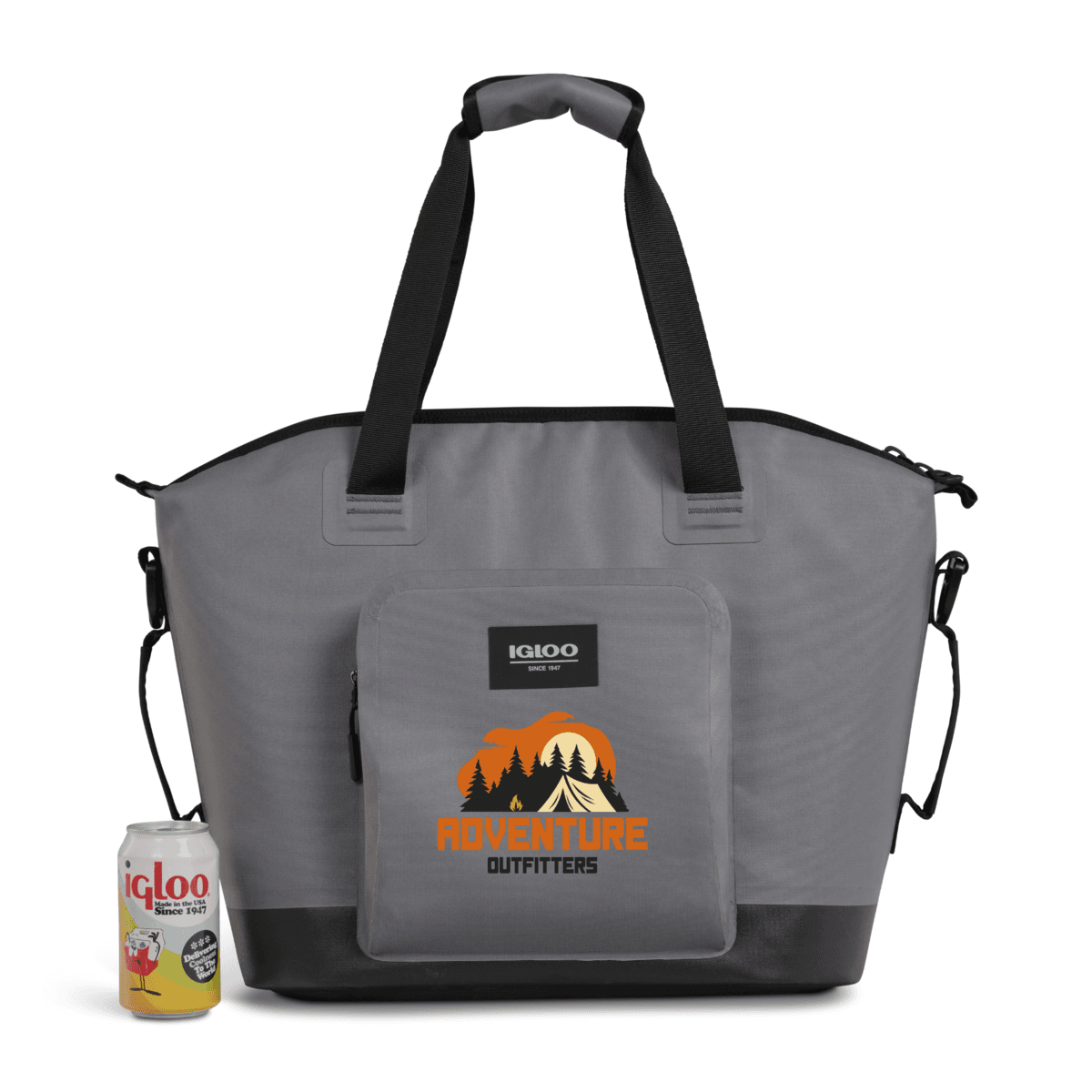 IglooTrailmate 24-Can Tote Softside Cooler Bag (Carbonite)