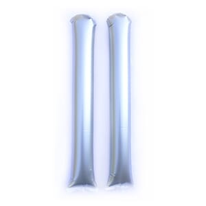 BamBams Blank (Pair-Polybag w/straw) Silver 877
