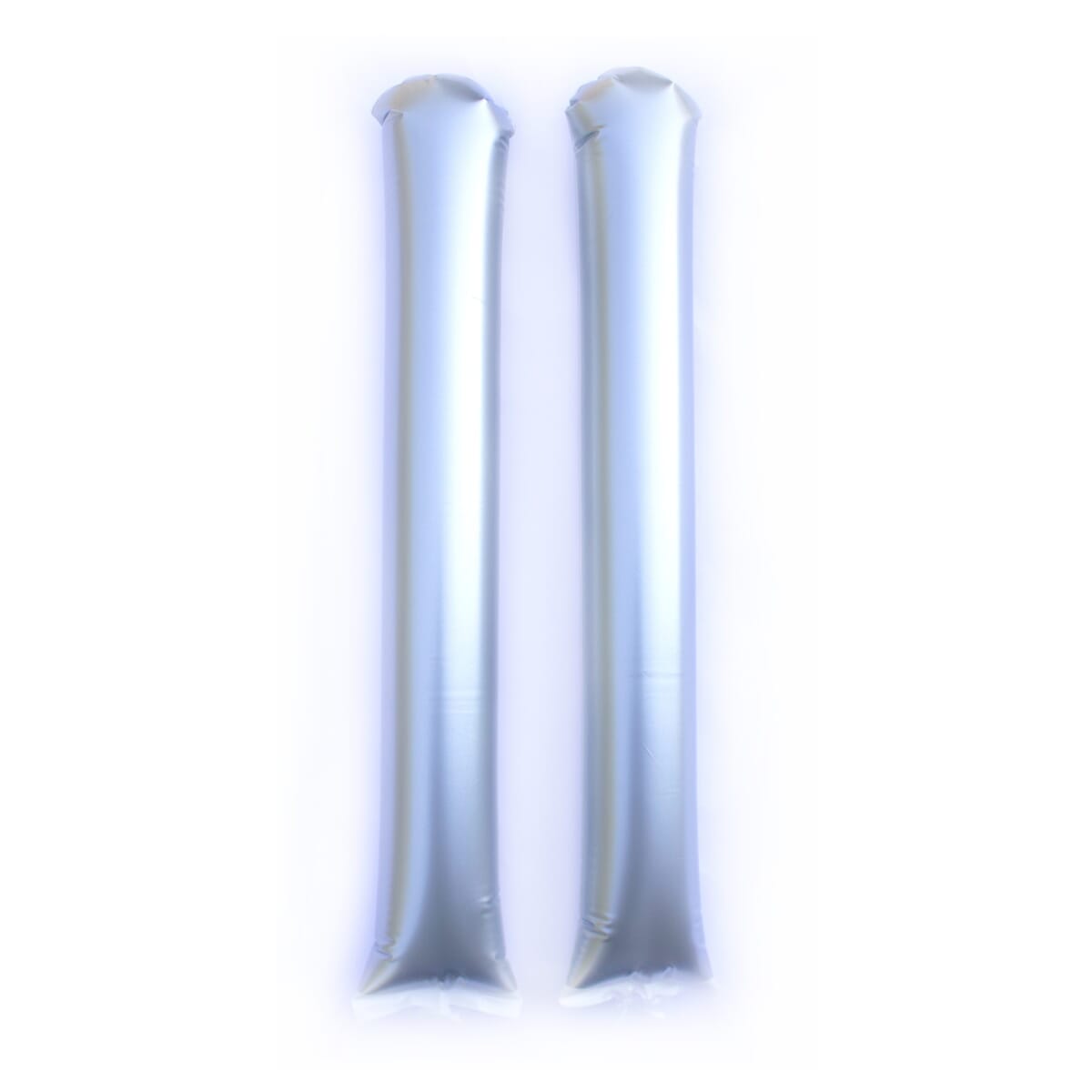 BamBams Blank (Pair-Polybag w/straw) Silver 877