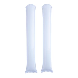 BamBams Blank (Pair-Polybag w/straw) White