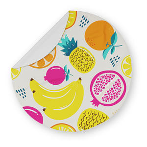 59" Round Beach Towel Dye Sublimated