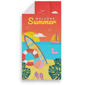 Beach 30" x 60" Towel Dye Sublimated