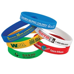 Awareness Bracelet 1/2" Screen Printed