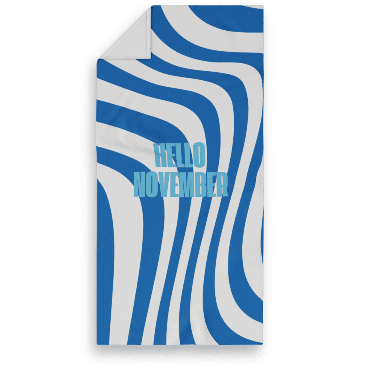 Beach 28" x 58" Dye Sublimated Towel Polyester Velour