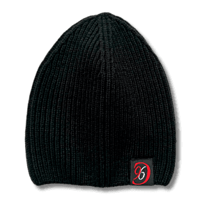 Cable Knitted Beanie (Single Layer) includes Woven Label