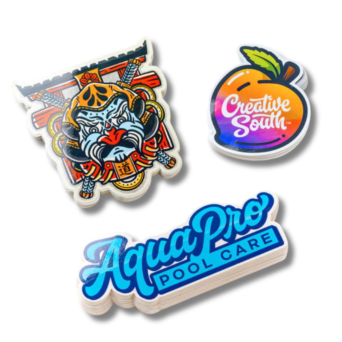 Sticker Pack of 3 Decals (Domestically Produced)