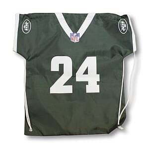 Jersey Football Shape Drawstring Backpack