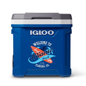 IGLOO LATITUDE 60 QT ROLLER BLANK* COOLER
