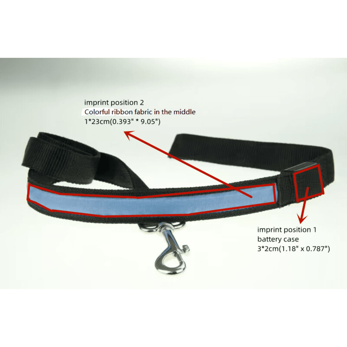 LED Dog Leash 0.984"x47"