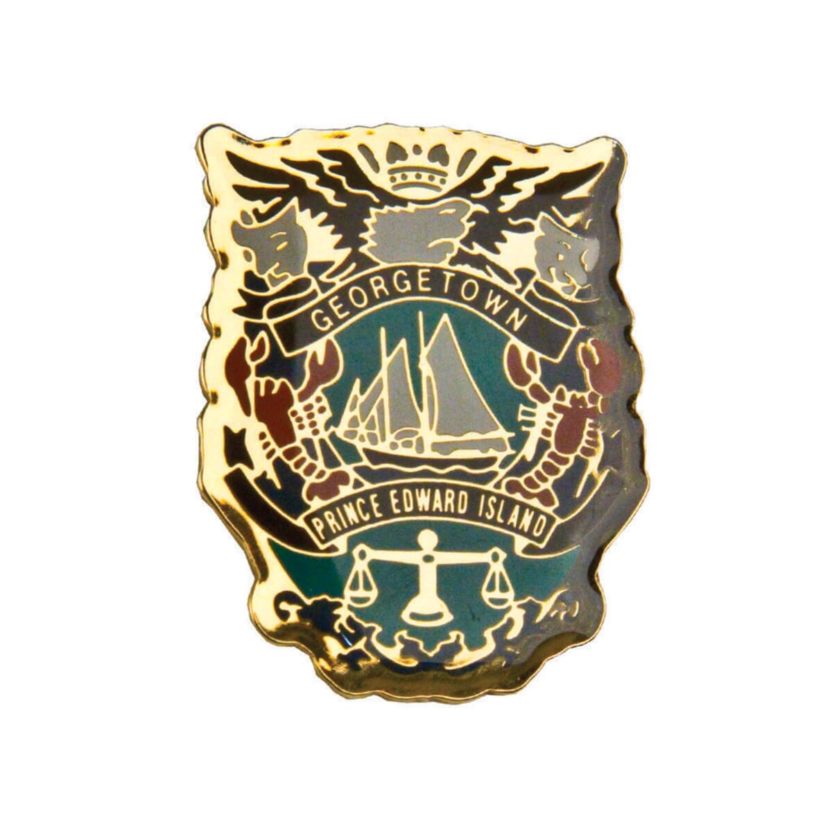 Lapel Pin (Brass Photo Etched 1")