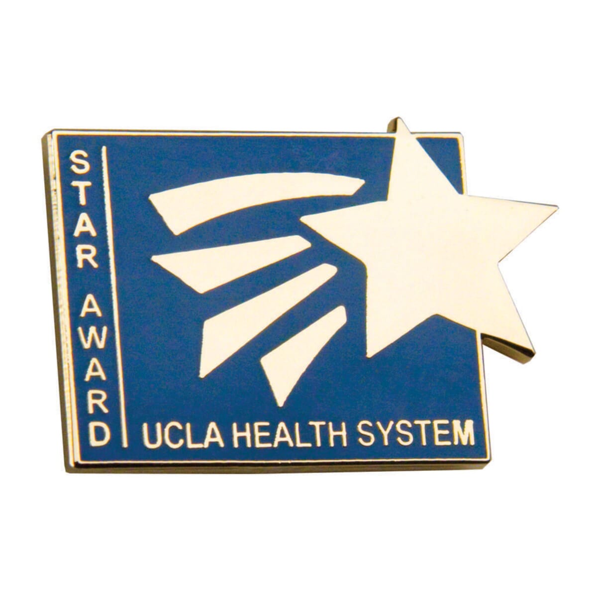 Lapel Pin (Copper Synthetic Enamel 1.5") w/ color fill