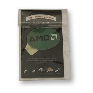 Magic Screen Cleaner 1.18" x 1.5" Oval with Generic Backer