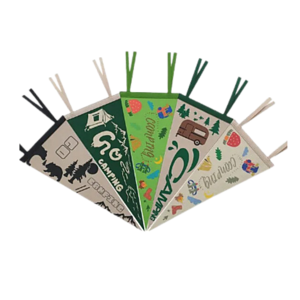 Felt Pennant 8"X18" Dye Sublimated (Domestically Decorated)
