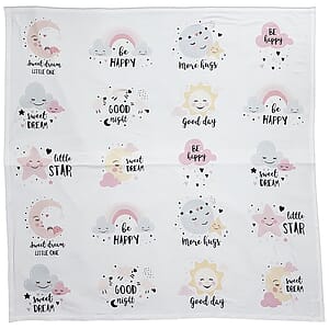 Swaddle 42" x 42"  Blanket Dye Sublimation