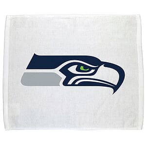 15" x 18" Rally Towel Velour Hemmed White